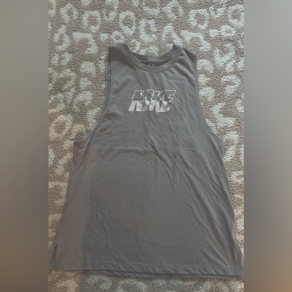 Nike Grey Athletic Tank Top